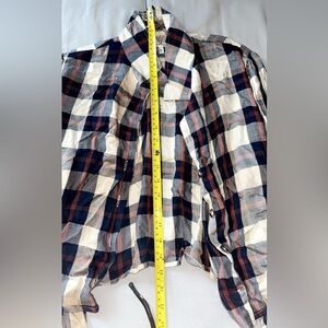 Squared colorful Cardigan sweater Women’s XL